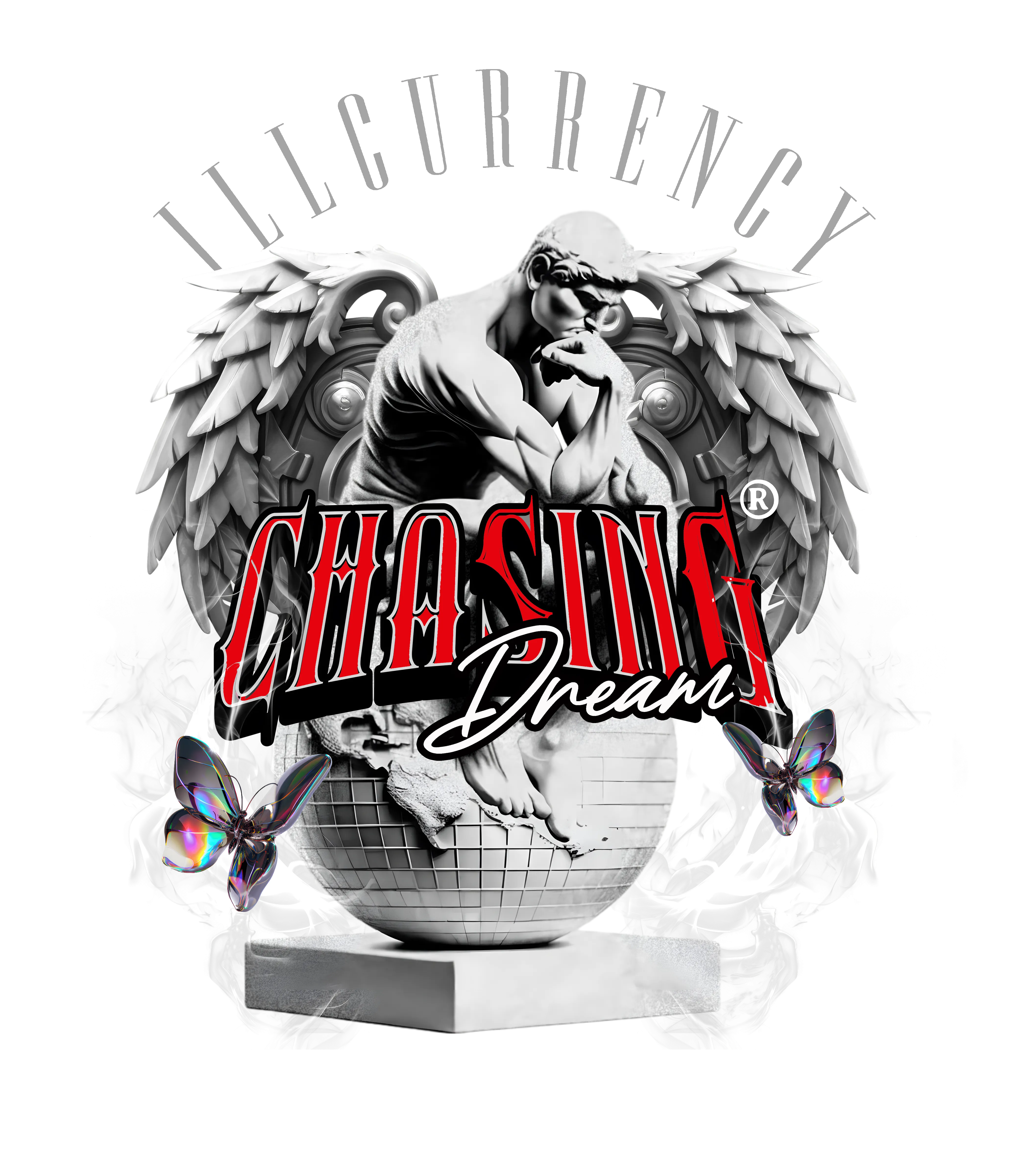 Air Jordan 3 Black Cement Black T-Shirt (Chasing Dreams)| illcurrency