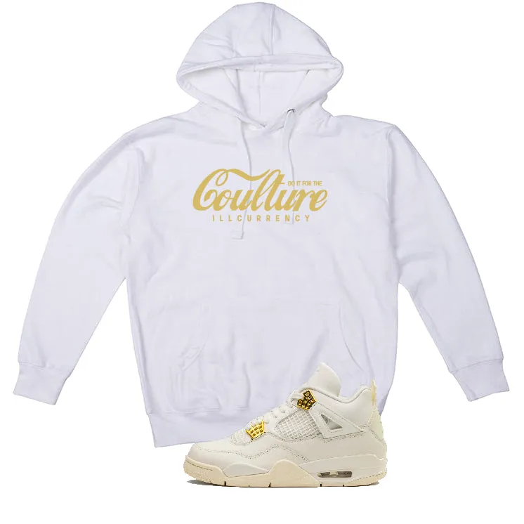 Air Jordan 4 WMNS “Metallic Gold” | illcurrency White T-Shirt (Coulture)