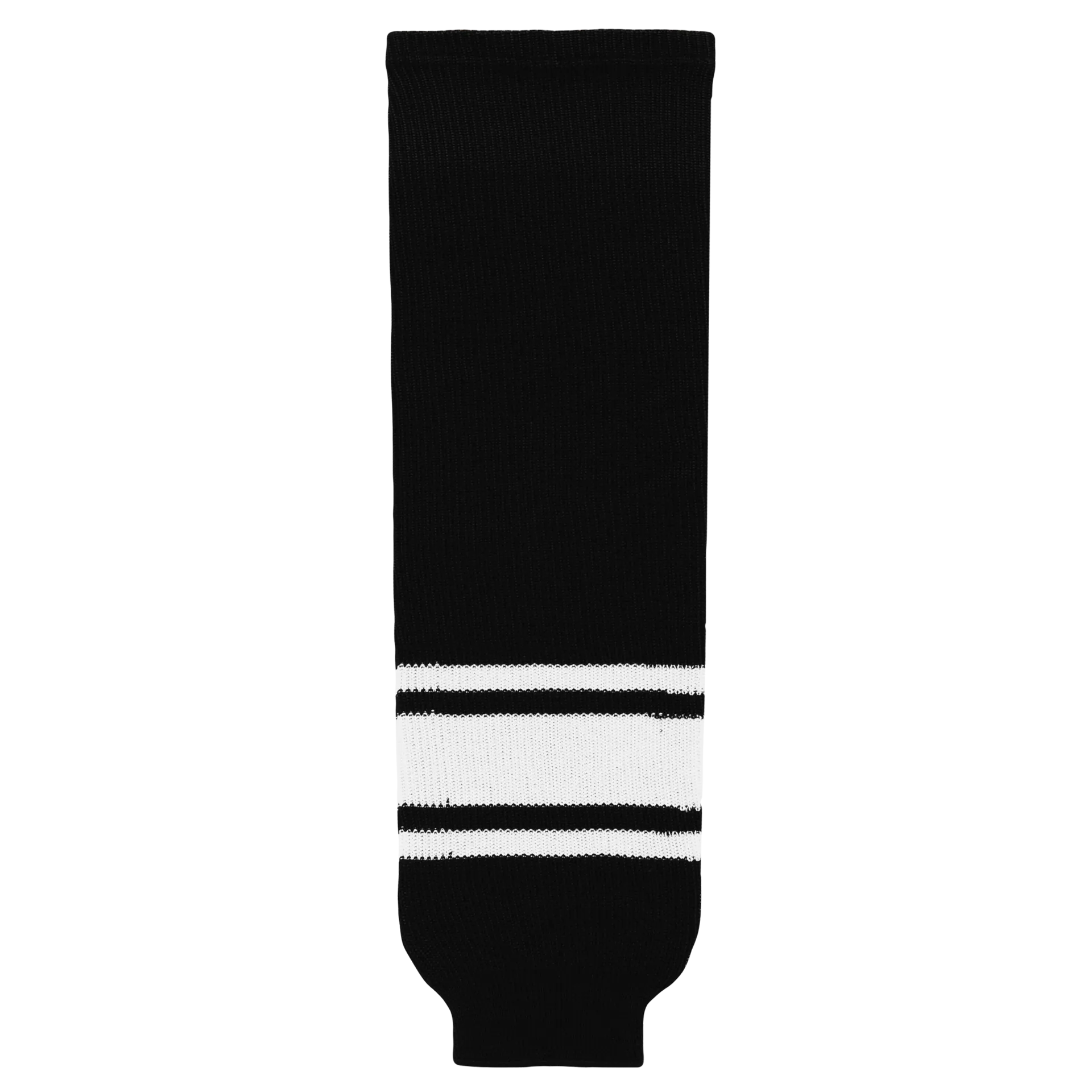 Athletic Knit (AK) HS630-221 Black/White Knit Ice Hockey Socks