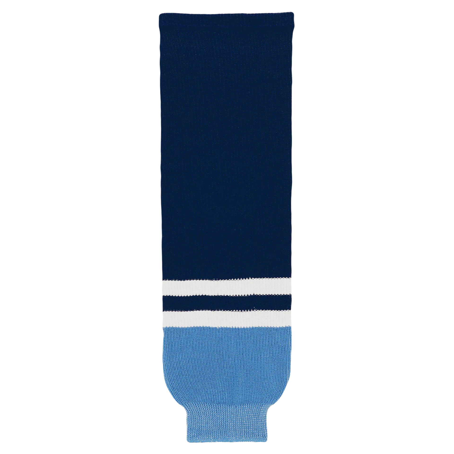 Athletic Knit (AK) HS630-665 2010 Florida Panthers Third Navy Knit Ice Hockey Socks