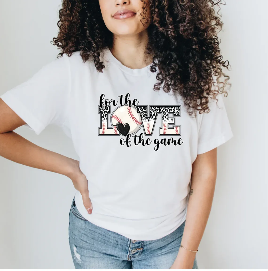 For the Love of the Game Sports Tees